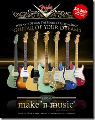 Concurs "Guitar Of Your Dreams"