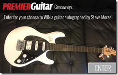 Concurs Premier Guitar și Steve Morse/MLG Concurs Premier Guitar și Steve Morse/MLG