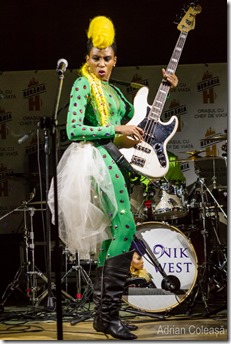 Nik West live, by Adrian Coleașă 2016