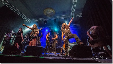 Cruachan & An Theos - photo by Anca Coleașă, 2017