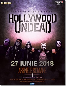Hollywood Undead la Arenele Romane