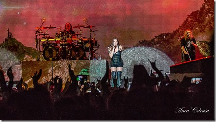 Nightwish in Bucharest, by Anca Coleașă, 2018