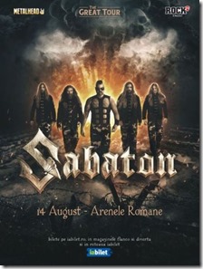 SABATON---The-Great-Tour-pe-14-August-la-Arenele-Romane