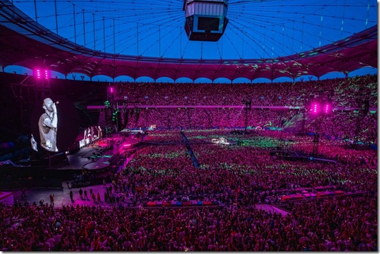 Coldplay, Arena Nationala, 12 iunie 2024